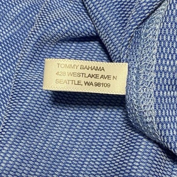 Tommy Bahama Men's Sail Fish Blue Paradise Around Short Sleeve T-Shirt Large - Picture 9 of 9